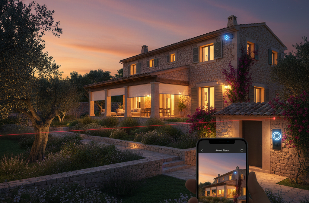 Security System Mallorca: Why a Siren Alone Doesn’t Protect Against Burglary & Squatters