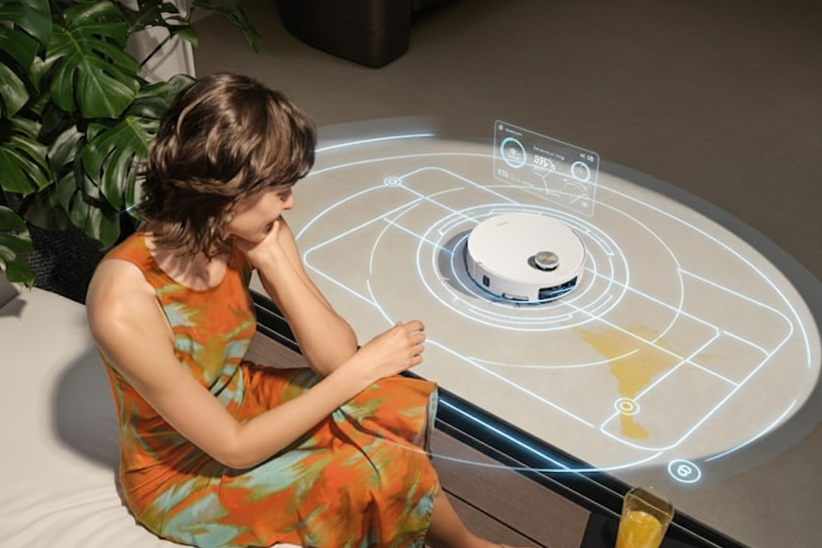 Smart Home Reinigung mit einem Roboter